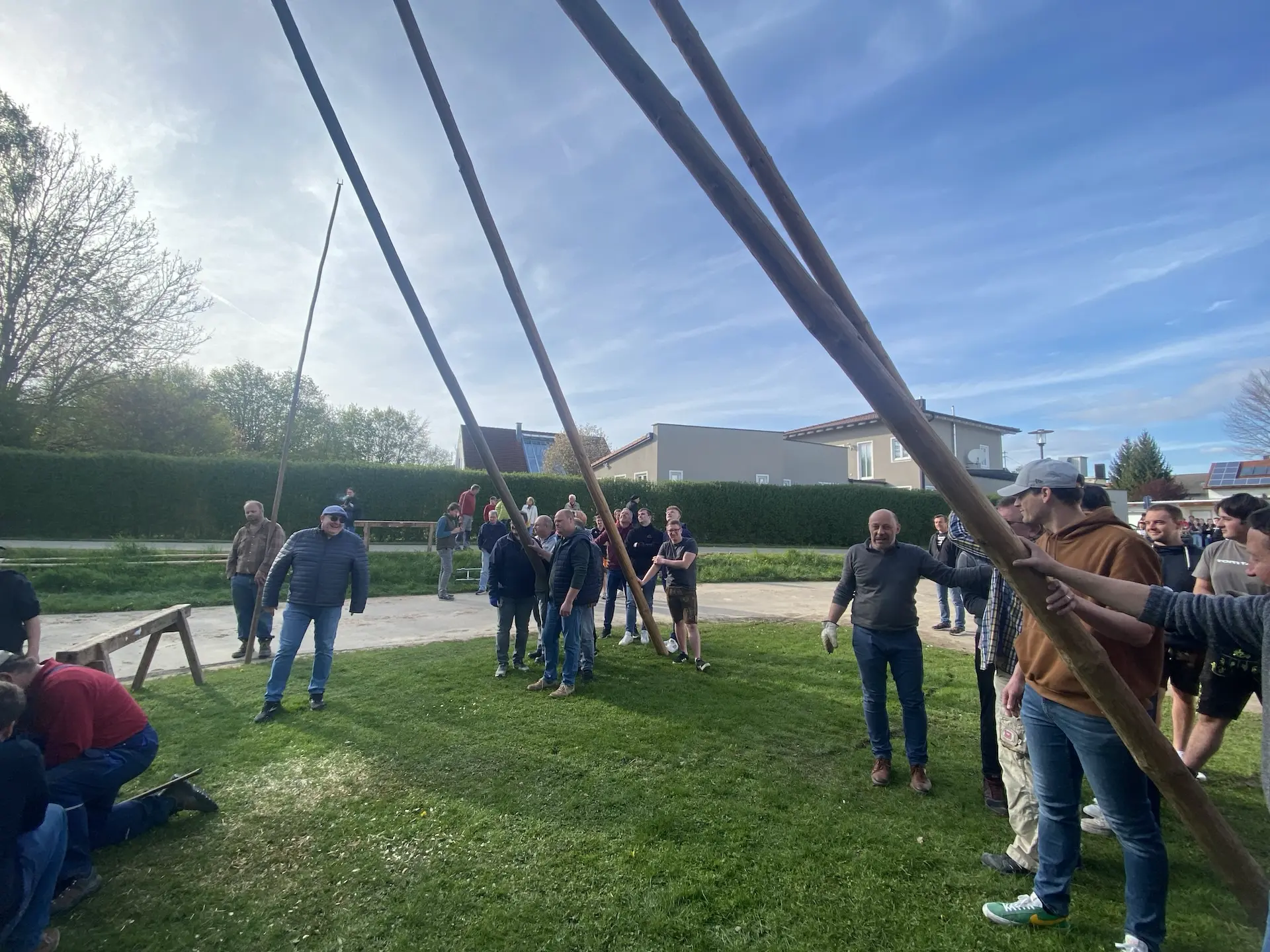 Maibaum-Aufstellen 2025