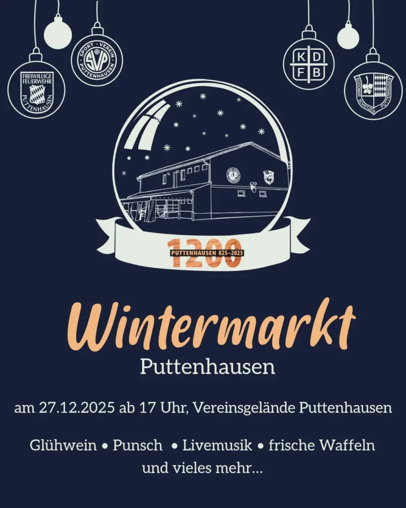 Wintermarkt — Abschlussveranstaltung 1200 Jahre Festjahr