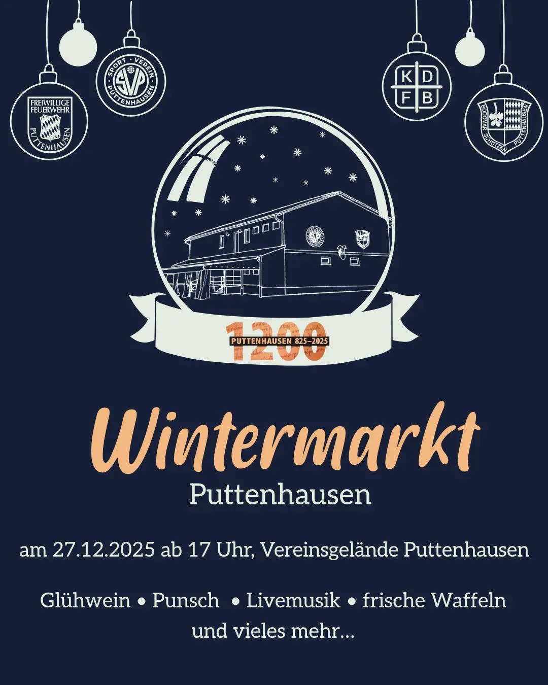 Wintermarkt — Abschlussveranstaltung 1200 Jahre Festjahr